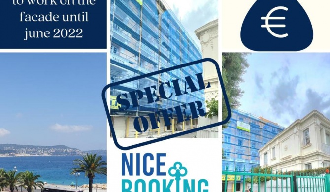 Nice Booking - Palazzo Promenade des Anglais Balcon Vue mer