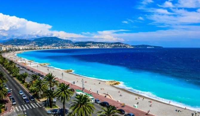 Promenade des Anglais vue Mer