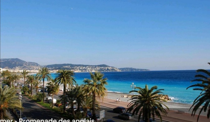 Sea view - NICE - Promenade des anglais - 100m2 - 3 bedrooms - 6 persons - Standing